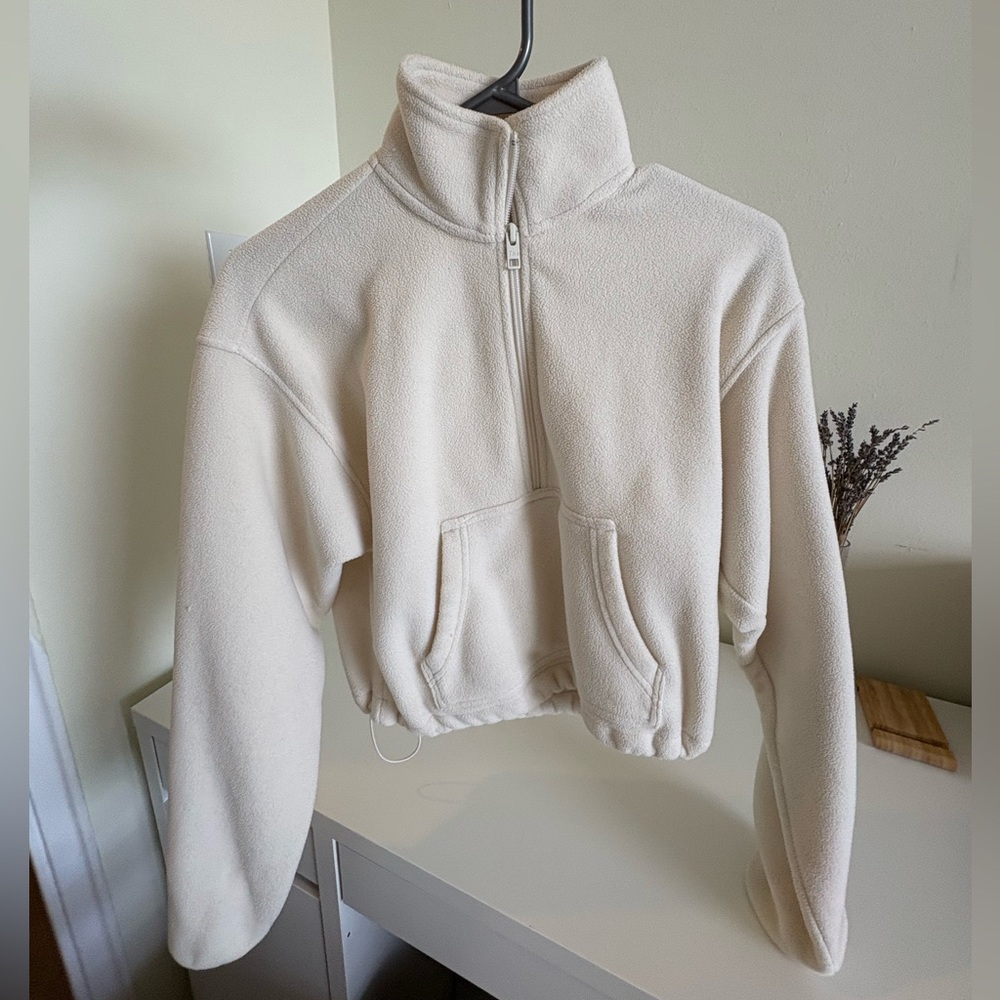 Aritzia TNA Polar Fleece Half-Zip Pullover - Picture 2 of 5